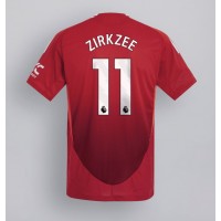 Manchester United Joshua Zirkzee #11 Replica Home Shirt 2024-25 Short Sleeve